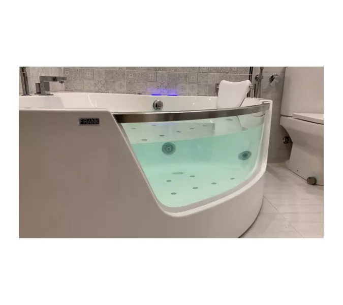 Гидромассажная ванна Frank F165/164 угловая, Выбрать размер: 140х140, изображение 4