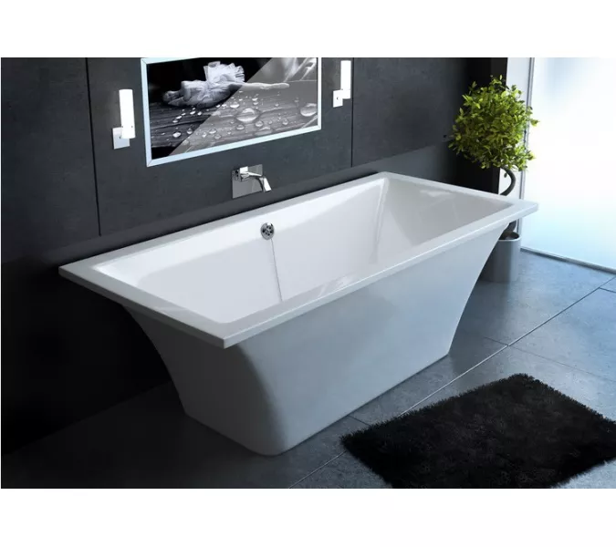 Ванна Astra-Form Лотус из литьевого мрамора 185х85 см, изображение 7