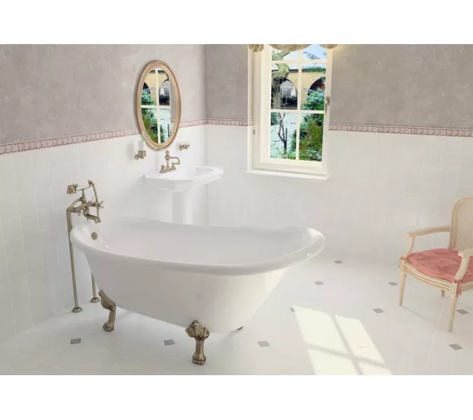 Ванна Astra-Form Роксбург из искусственного мрамора 170х75 см, изображение 7