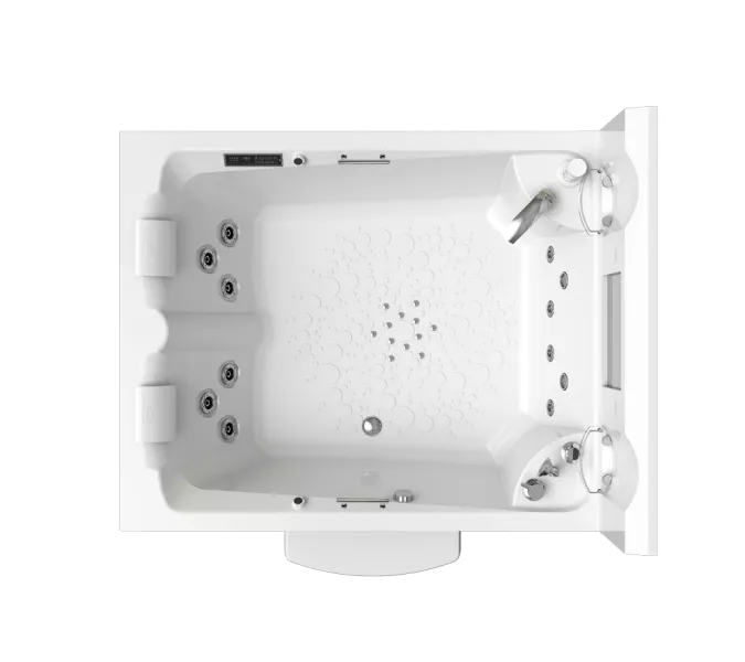 Бассейн гидромассажный Radomir Римини Platinum 190х150 см, изображение 3