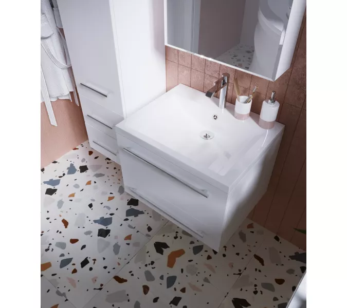 Раковина 1Marka Нота New Polytitan, Выбрать размер: 58