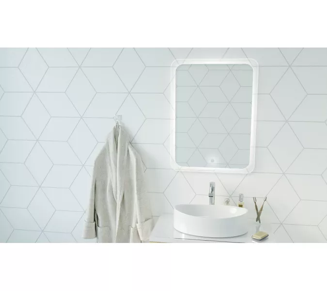 Зеркало 1Marka Amour 60 вертикальное, с сенсором, изображение 4