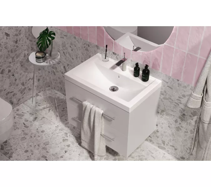 Раковина 1Marka Comfort 70 Polytitan, изображение 3