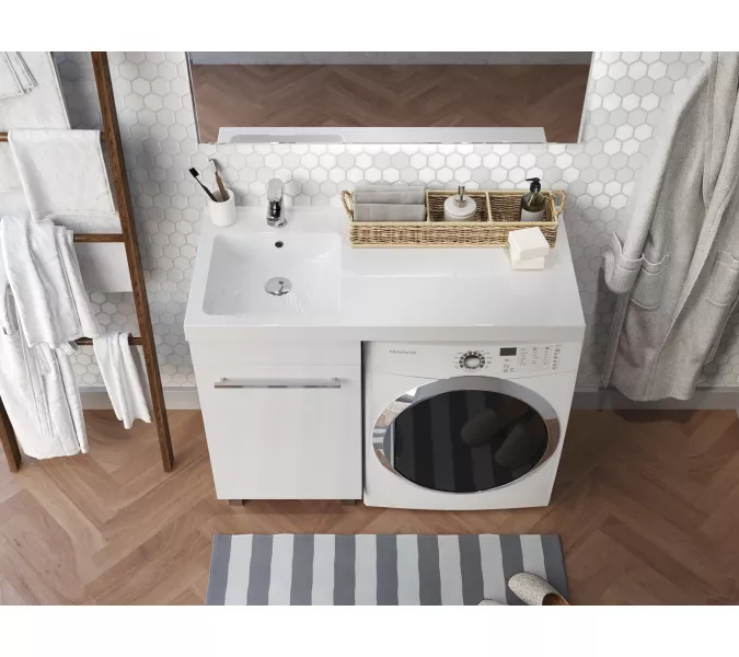 Раковина 1Marka Wash 110 Polytitan