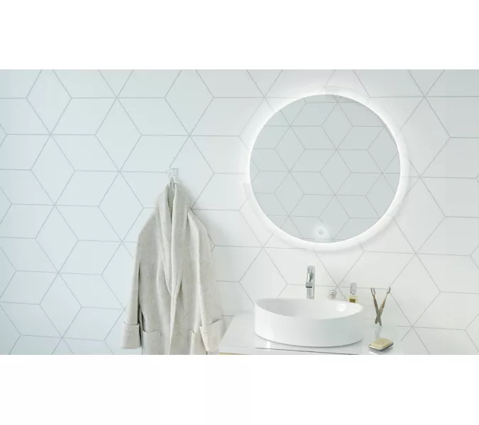 Зеркало 1Marka Amour 80 круглое, с сенсором, изображение 5