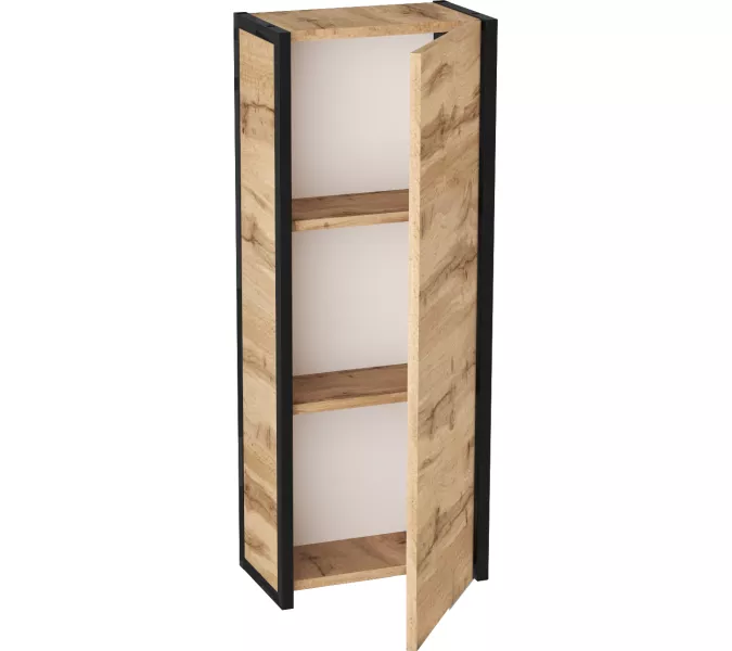 Пенал 1Marka GRUNGE LOFT 35П 1д, Внешний вид: без зеркала, изображение 2