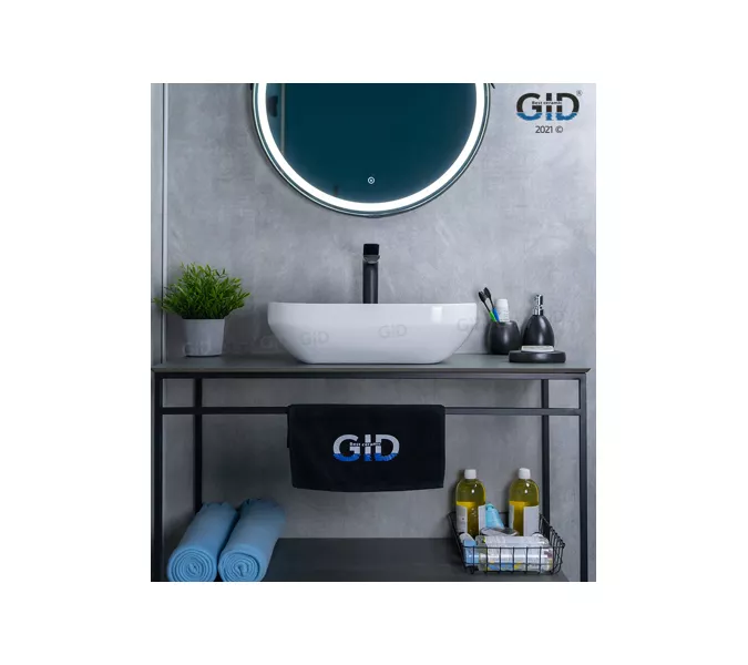 Накладная раковина для ванной Gid D1468 белая, изображение 2