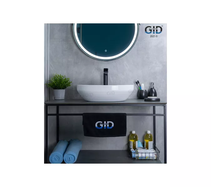 Накладная раковина для ванной Gid D1469 белая, изображение 3