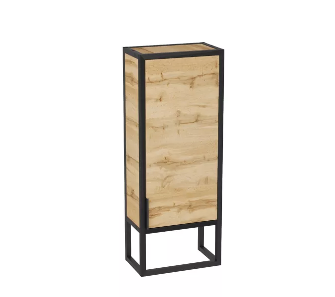 Пенал 1Marka GRUNGE LOFT 35Н/П 1д, Внешний вид: без зеркала