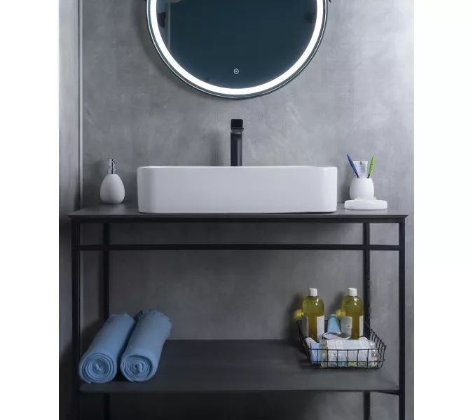 Накладная раковина для ванной Gid N9596 белая, изображение 2