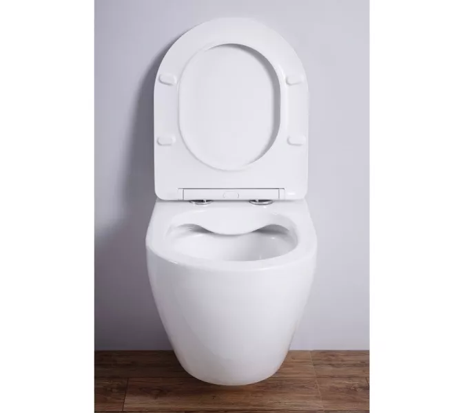 Унитаз подвесной ESBANO AMAPOLA (Matt White) 530x365x370, изображение 5