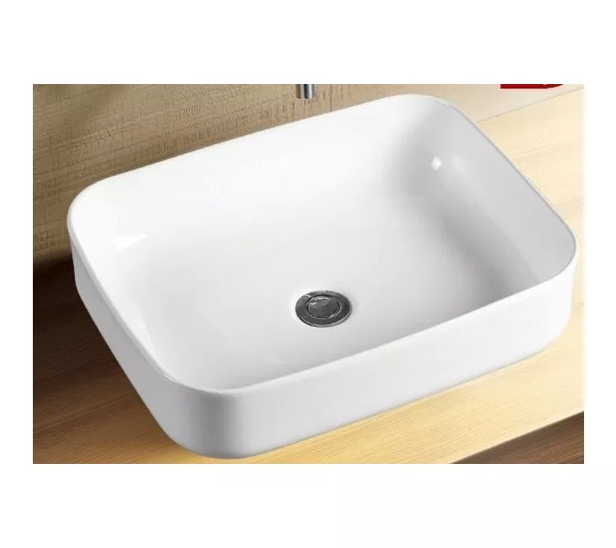 Раковина накладная ESBANO "ASTANES" (white) 500x390x130, Выбрать цвет: Белый