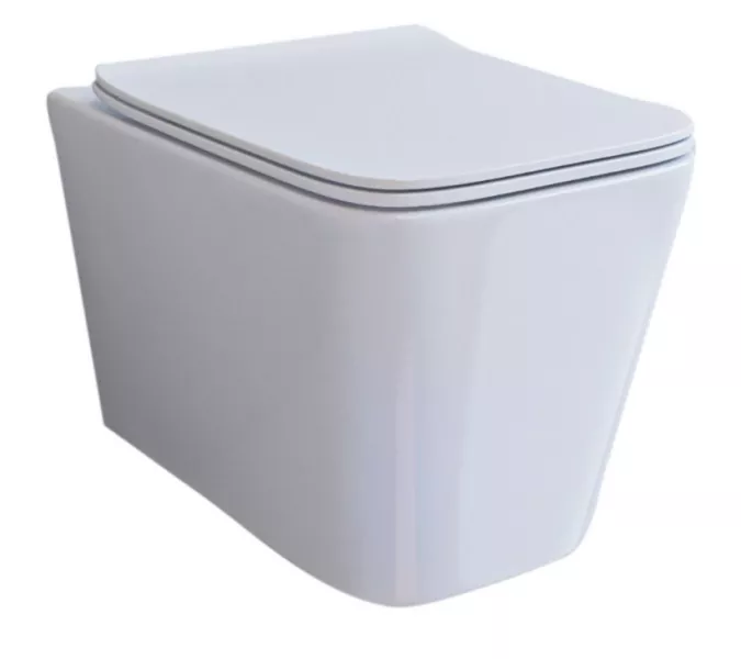 Унитаз подвесной ESBANO GARTEZ (White) 510x345x340, изображение 6