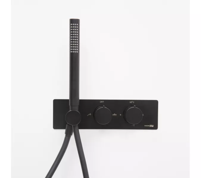 Смеситель термостатический WasserKRAFT Elbe 7488 Thermo для душа с гигиенической лейкой, изображение 4