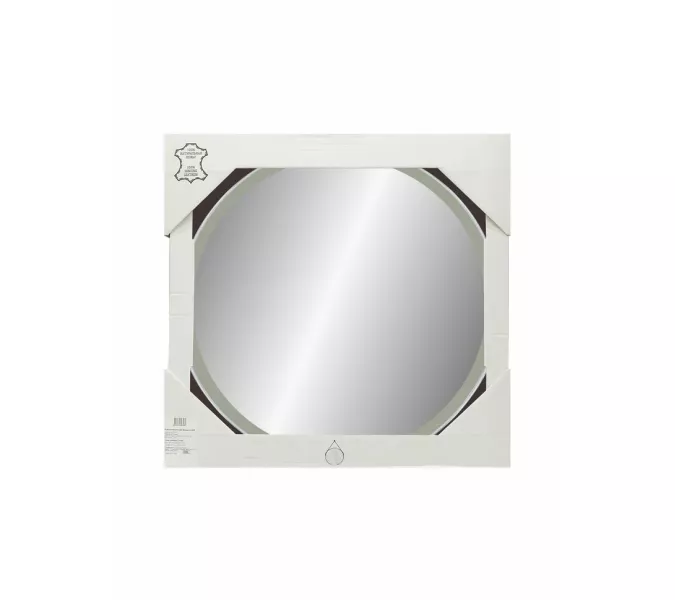 Зеркало ACWEN "Millenium White Led" D-650 на ремне из натурал. кожи белого цвета, Выбрать цвет: Белый, изображение 14