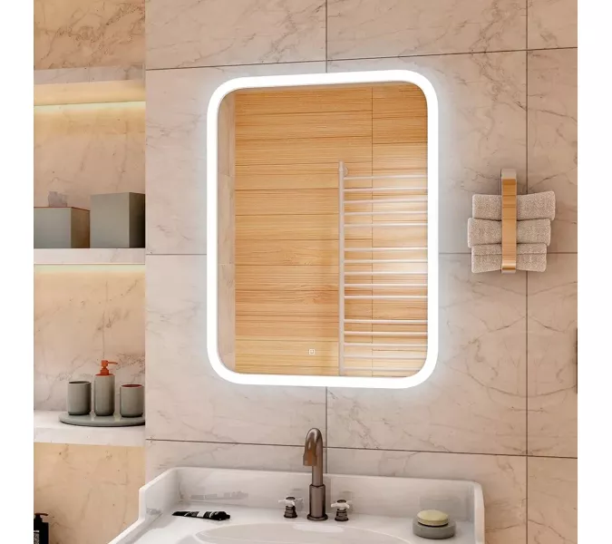 Зеркало ACWEN "Glamour Led", Выбрать размер: 50x70, изображение 2