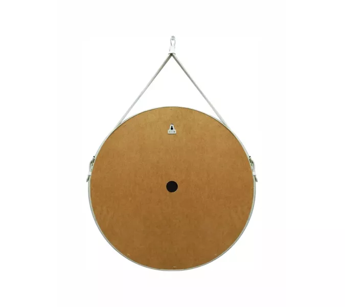 Зеркало ACWEN "Millenium White Led" D-650 на ремне из натурал. кожи белого цвета, Выбрать цвет: Белый, изображение 13