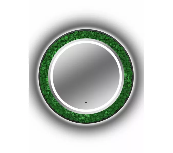 Зеркало ACWEN "Forest Led" d80/d100 с бесконтактным сенсором, Выбрать размер: 80, изображение 7