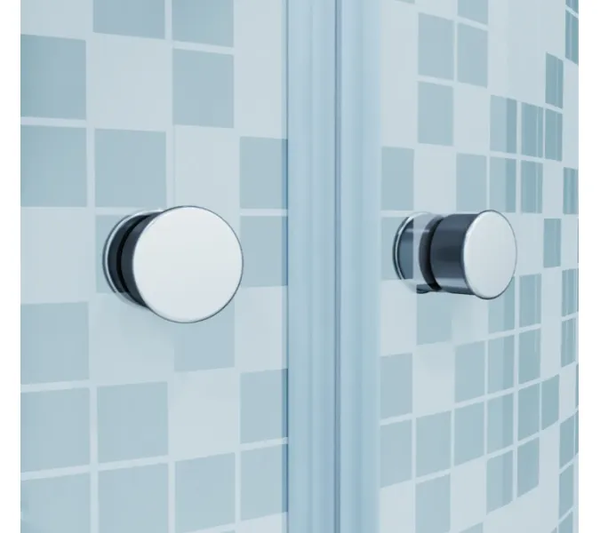 Душевая кабина Triton В ДН4 МОЗАИКА (средний поддон), Цвет стекла: мозаика, Цвет профиля: Белый, Тип поддона: Средний, Выбрать размер: 90х90, изображение 6