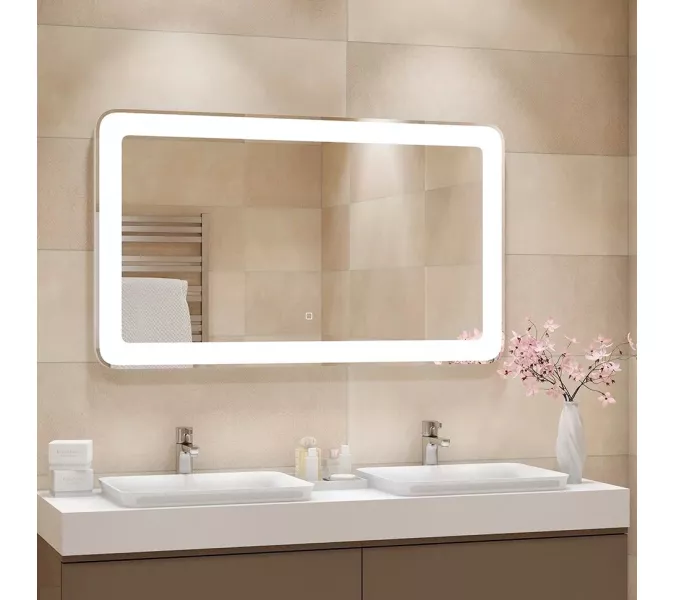 Зеркало ACWEN "Velvette Led", Выбрать размер: 120х80