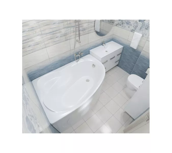 Ванна акриловая Triton Изабель 170, Николь 160 , Кайли 150 левая/ правая, Выбрать размер: 170х100, Ориентация: правая, изображение 4