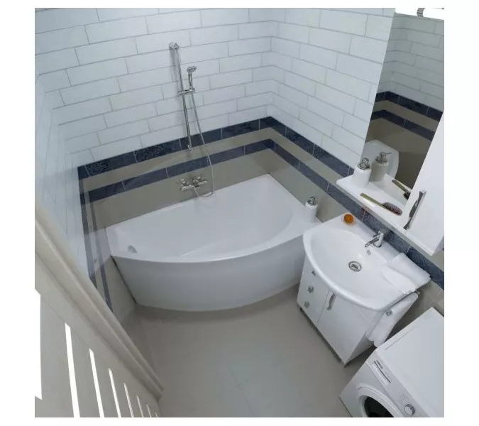 Ванна акриловая Triton Бэлла 140х75 левая / правая, Ориентация: левая, изображение 6