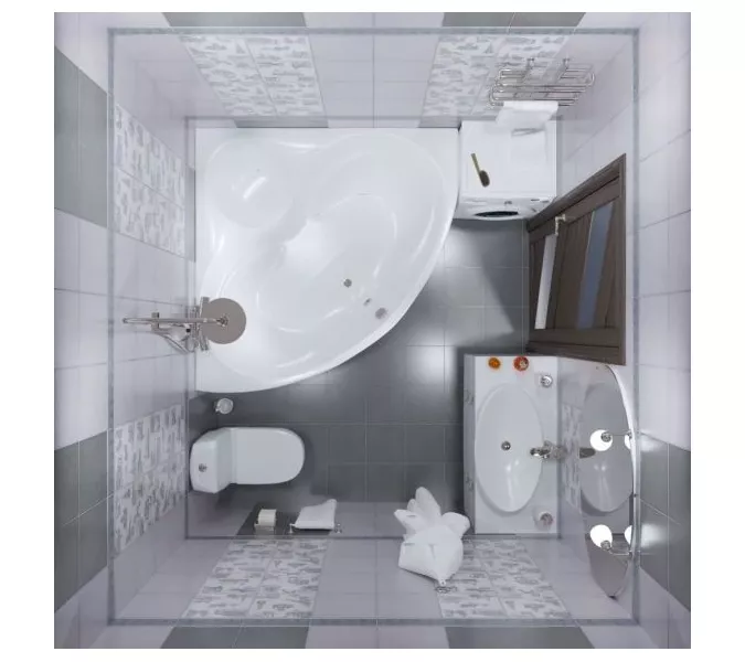 Ванна акриловая Triton Сабина 160х160, изображение 4