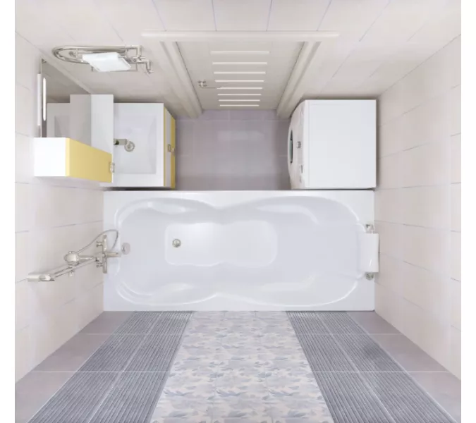 Ванна акриловая Triton Цезарь 180х80, Персей 190х90, Выбрать размер: 190*90, изображение 5