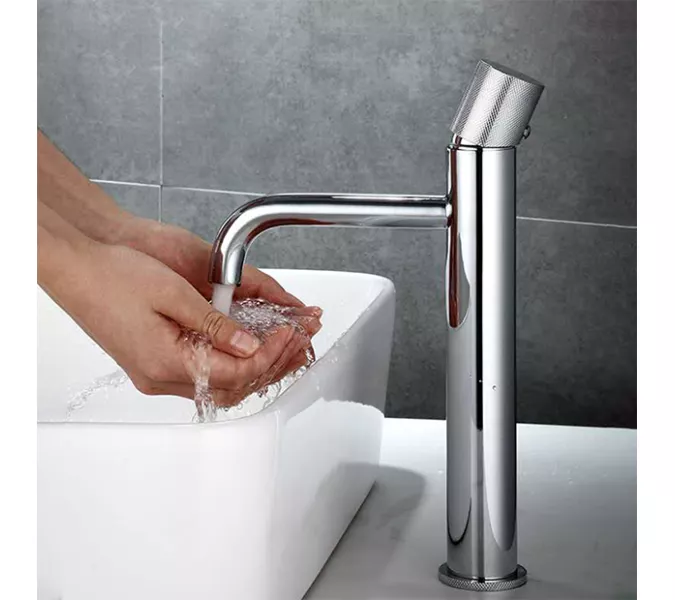 Смеситель  для накладной раковины ACWEN 2005А-2, хром, изображение 5