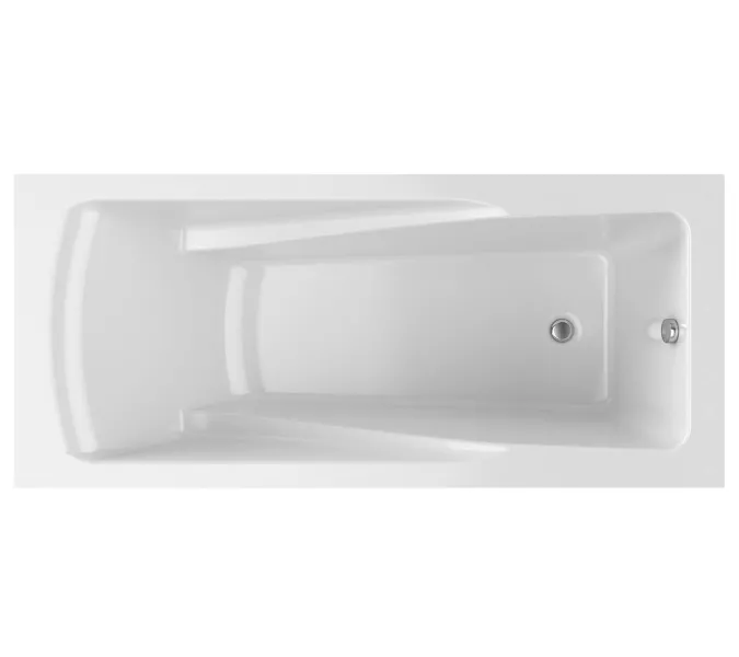 Ванна акриловая TIMO HELLA 150х75 170х75 180х80, Выбрать размер: 150*75, изображение 2