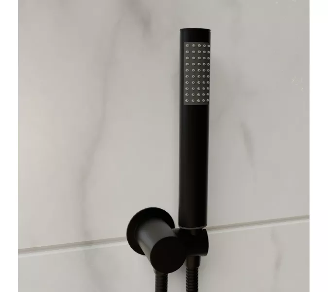 Душевая система встраиваемая RGW SP-55B, Выбрать цвет: Черный, изображение 6