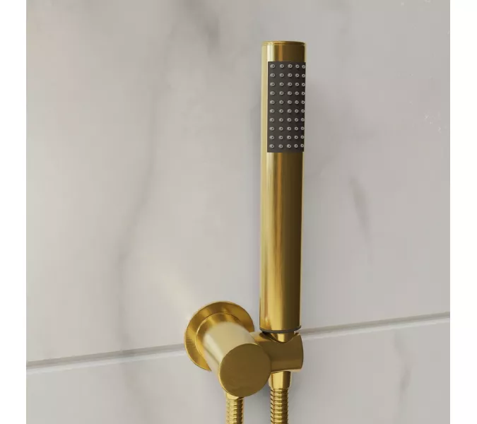 Душевая система встраиваемая RGW SP-55G, Выбрать цвет: Золото, изображение 6