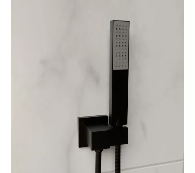 Душевая система встраиваемая RGW SP-56B, Выбрать цвет: Черный, изображение 6