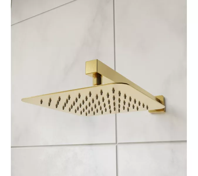 Душевая система встраиваемая RGW SP-56G, Выбрать цвет: Золото, изображение 8