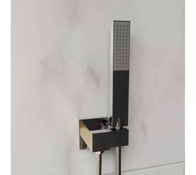 Душевая система встраиваемая RGW SP-56, Выбрать цвет: Хром, изображение 6