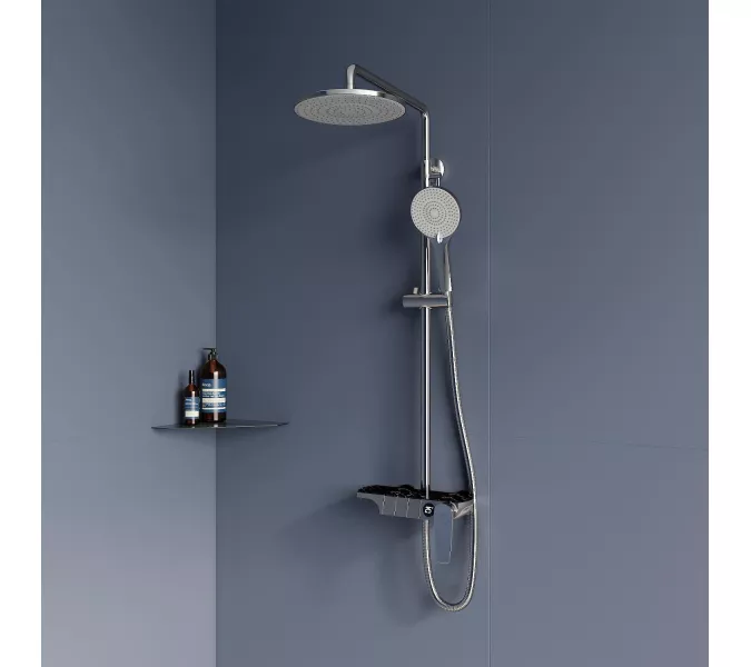 Душевая стойка RGW SP-33, Выбрать цвет: Хром