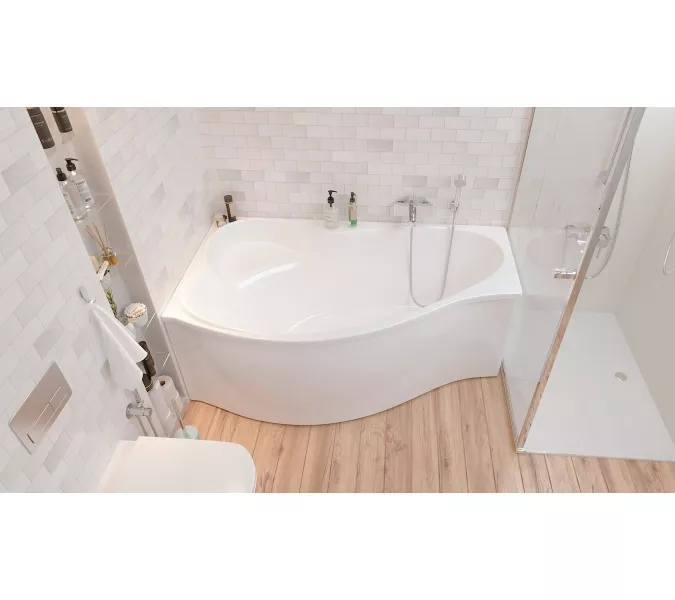 Ванна 1Marka  GRACIA  L/R, Выбрать размер: 150*90, Ориентация: Левая, изображение 8