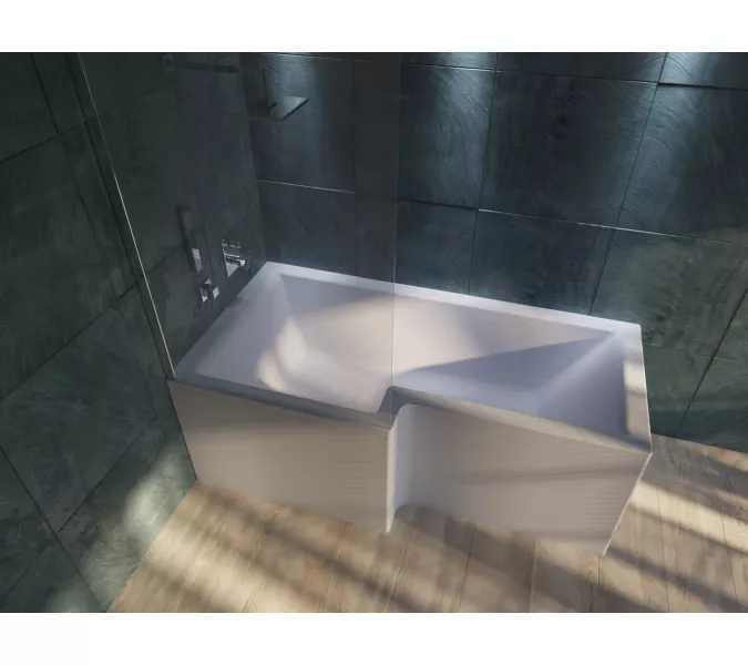 Ванна 1Marka LINEA 165x85 L/R, Выбрать размер: 165*85, Ориентация: Левая, изображение 9
