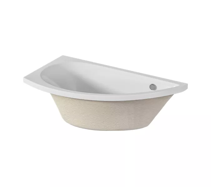 Ванна 1Marka PICCOLO 150x75 L/R, Выбрать размер: 150*75, Ориентация: Левая, изображение 6