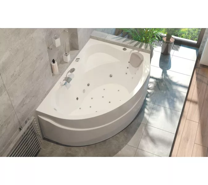 Ванна 1Marka CATANIA L/R, Выбрать размер: 150x105, Ориентация: Правая, изображение 2