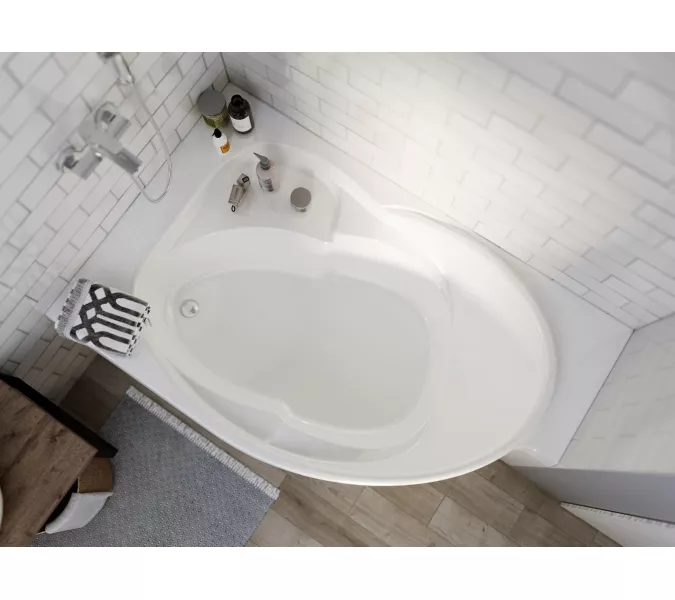 Ванна 1Marka ERGONOMIKA 158*110, 175*110 L/R, Ориентация: левая, изображение 6