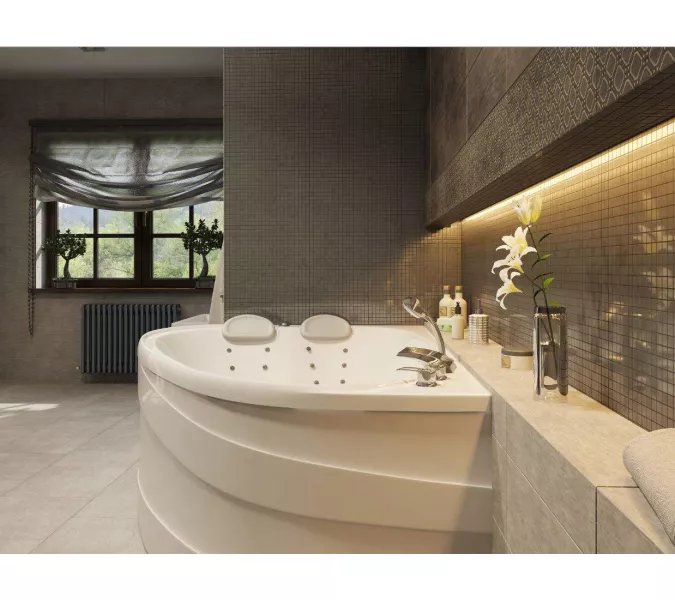 Ванна 1Marka  LOVE 185x135 L/R, Выбрать размер: 185*135, Ориентация: Левая, изображение 9