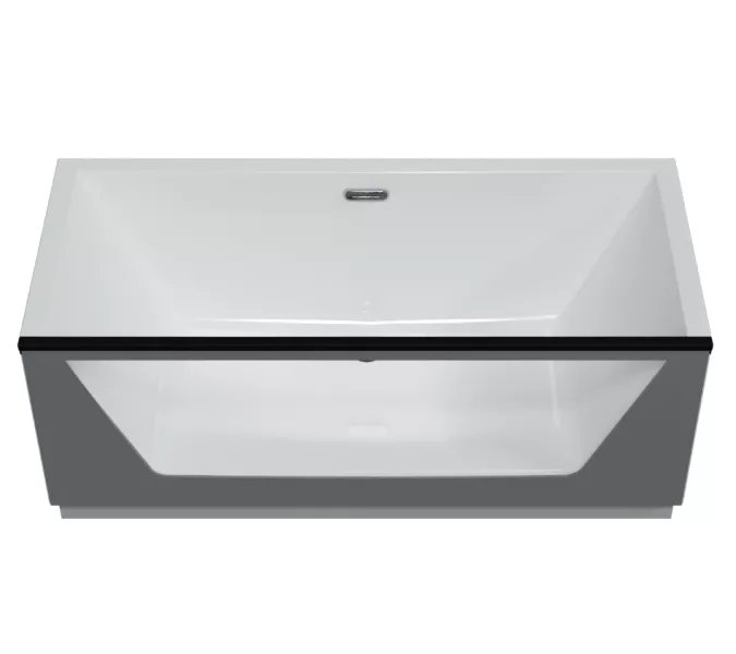 Ванна Aima NEO 170*75 1 стекло (матовое серое), изображение 2