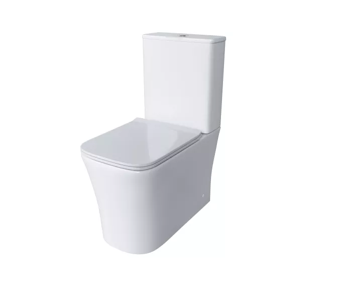 Унитаз Classic GR-4467S напольный безободковый с тонкой крышкой