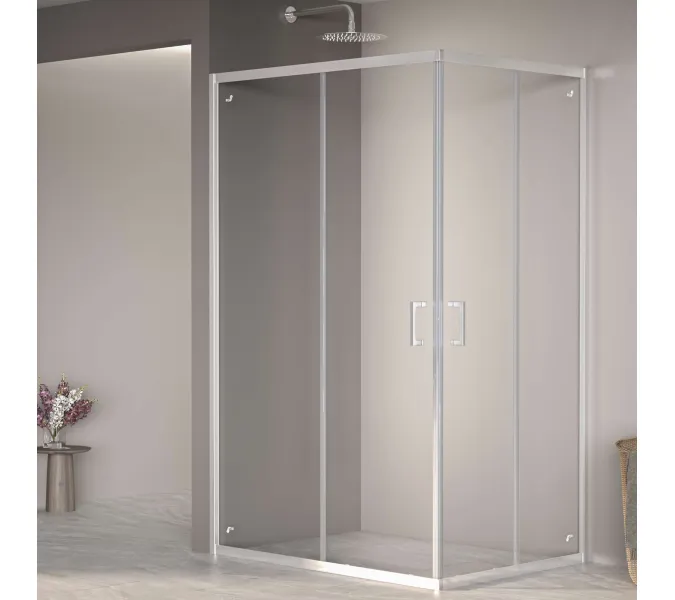 Душевой уголок RGW PA-040, Цвет стекла: прозрачное, Цвет профиля (вариация): Хром, Выбрать размер: 900x1200, изображение 6