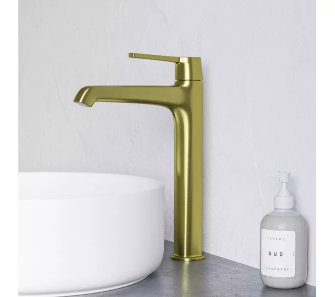 Смеситель на раковину RGW SP-311G, Цвет профиля (вариация): Золото