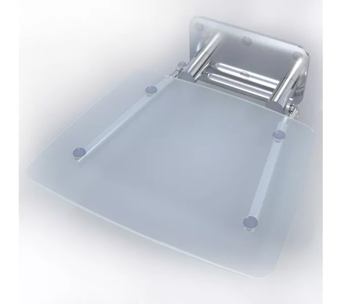 Сиденье складное настенное Black&White SN-0883C (130x390x387)