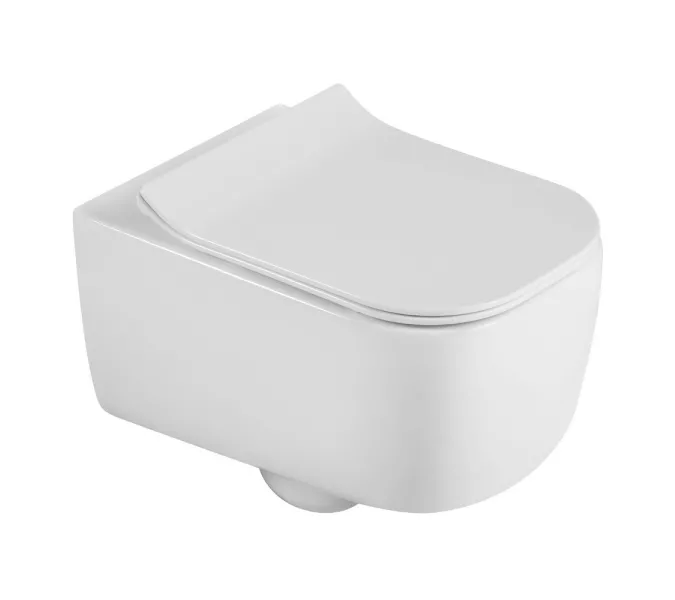 Подвесной унитаз Black&White W-730 (500x350x360)