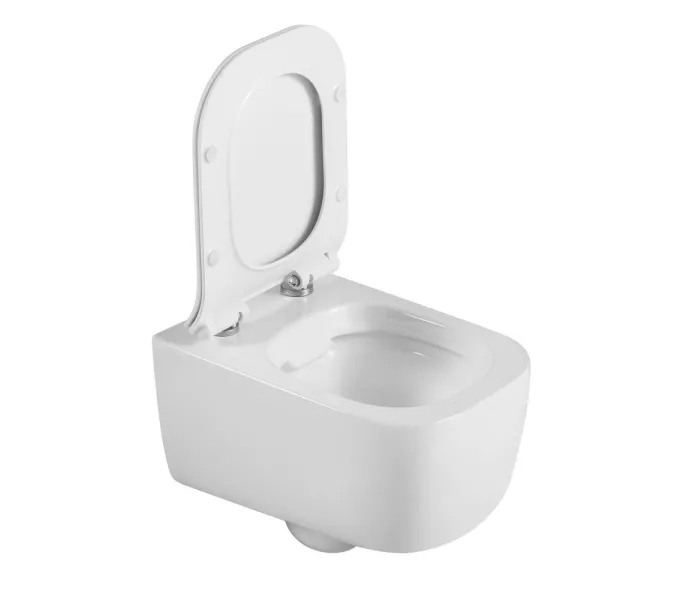 Подвесной унитаз Black&White W-730 (500x350x360), изображение 2