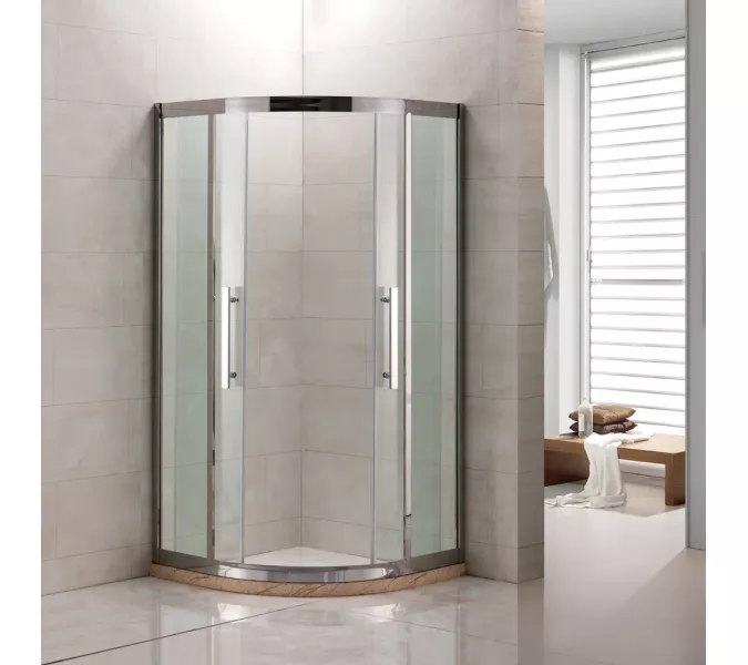 Душ.ограждение GROSSMAN  PR-90/100S, Цвет стекла: прозрачное, Цвет профиля: Хром, Выбрать размер: 100х100, изображение 3